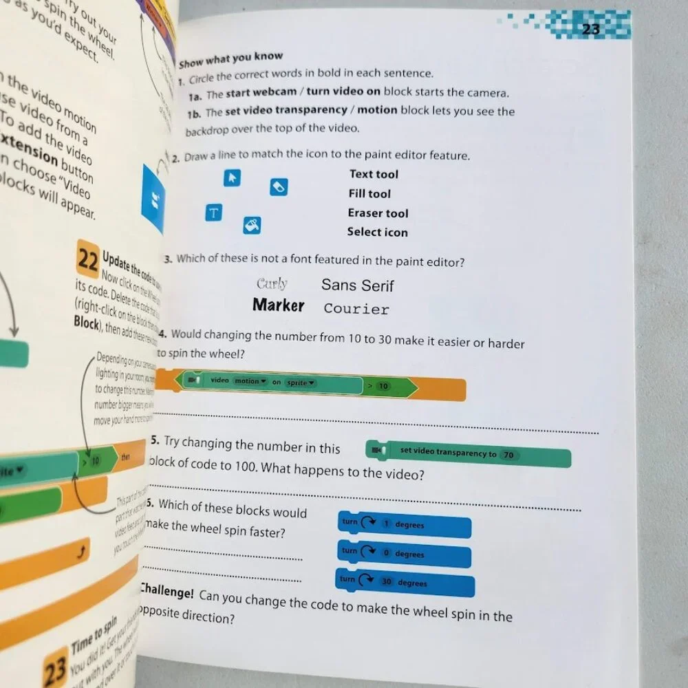 Coding with Scratch 3.0 Workbook Projects Workbook Usborne Electricity and Magne